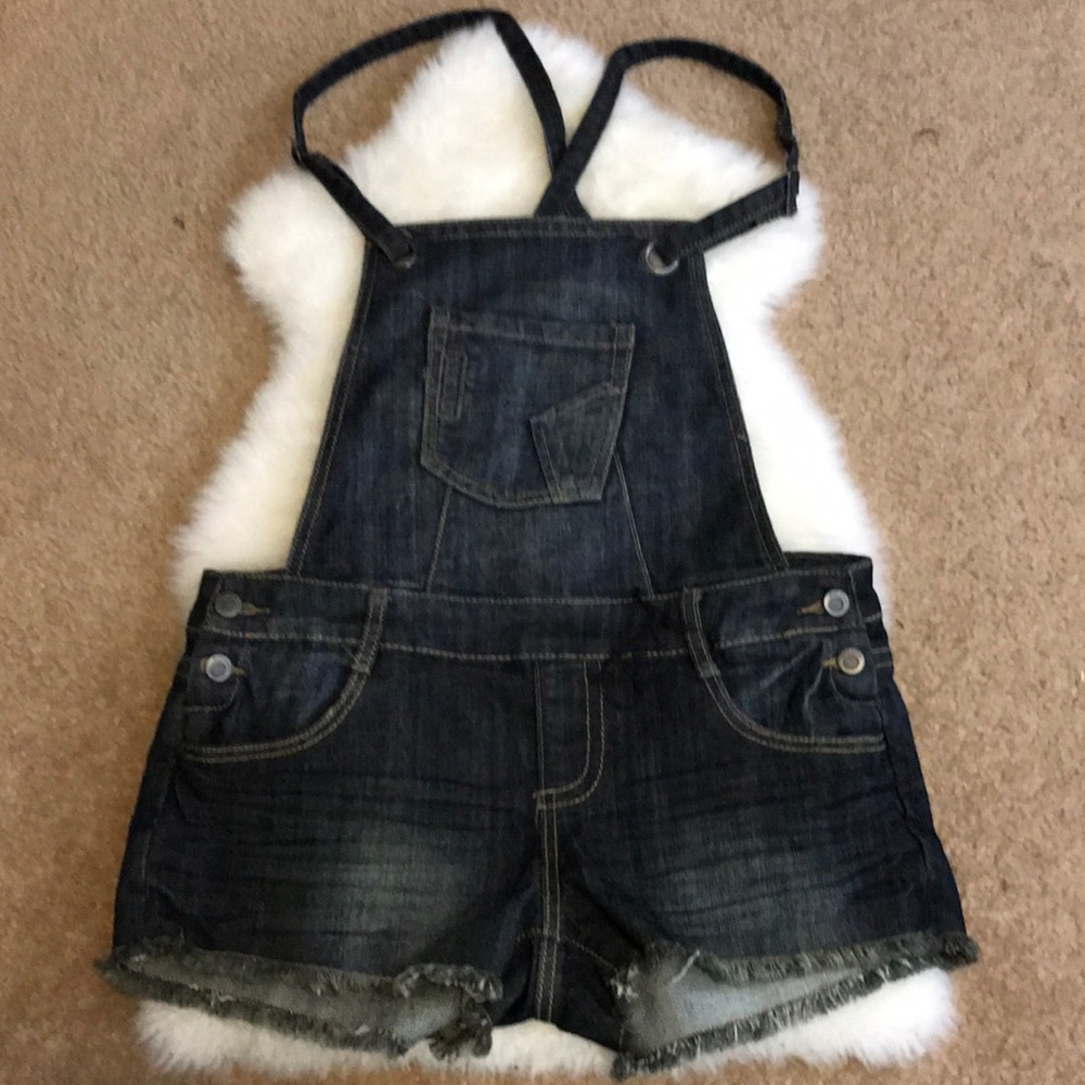 Hot Kiss Denim Short Romper Overalls Junior 11